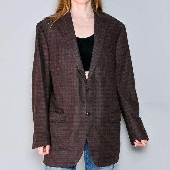 Ermenegildo Zegna Other - ERMENEGILDO ZEGNA Wool-Cashmere Plaid Sport Coat